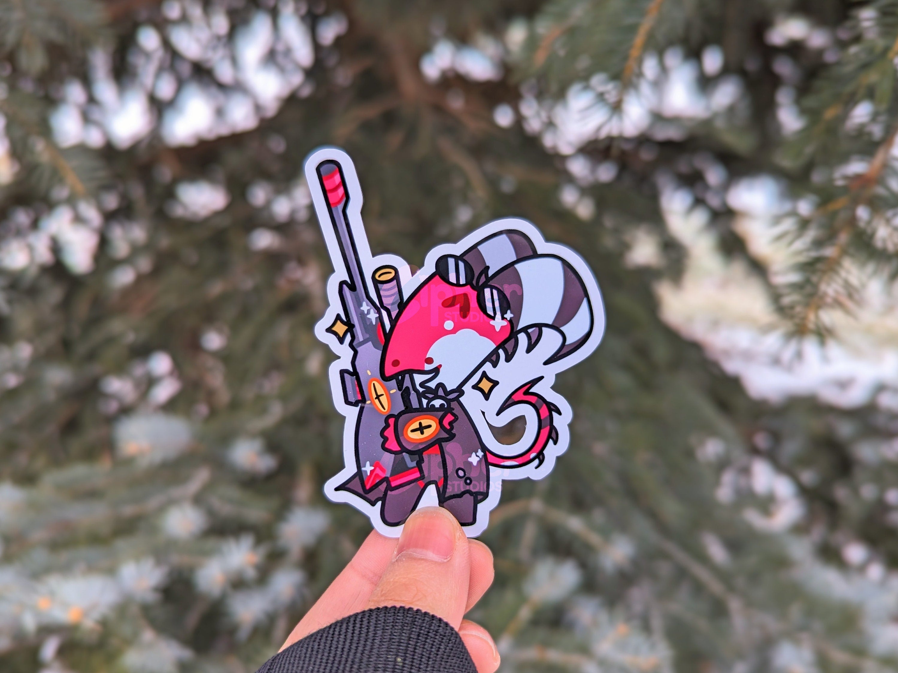 Game Boss Sticker Helluva Boss Stickers – cipherstudios