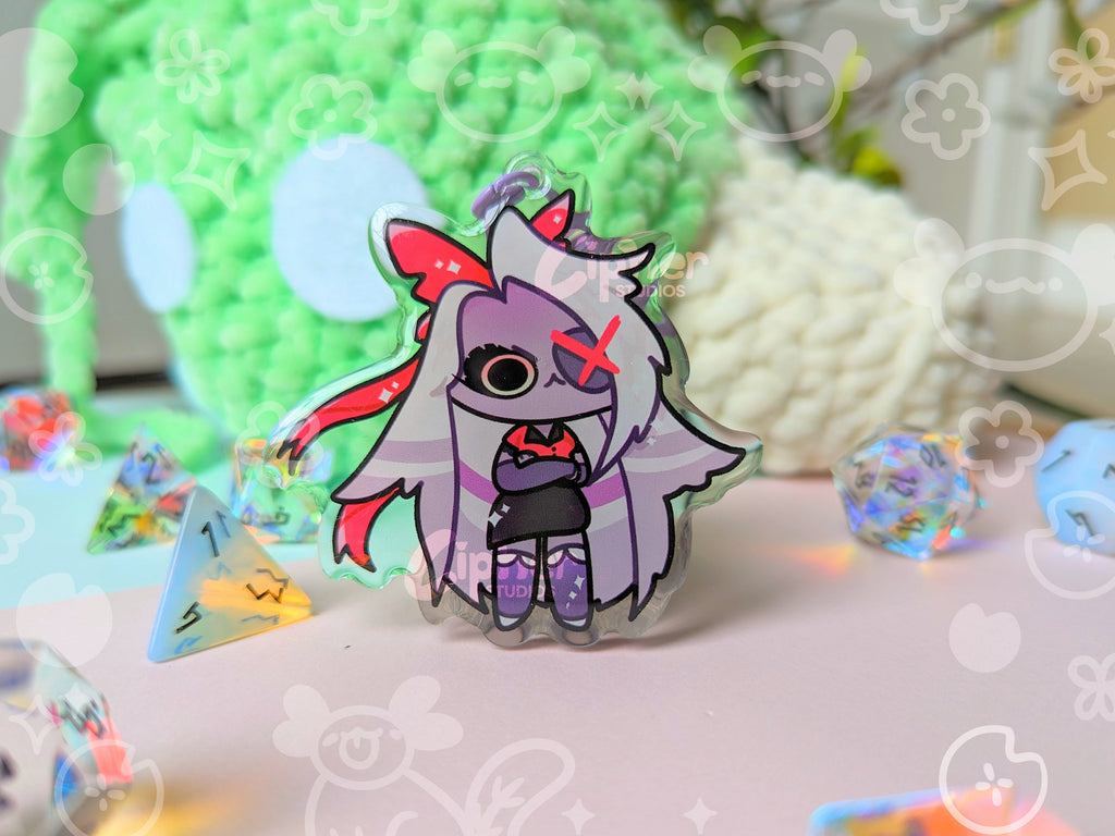 PREORDER Hazbin Hotel Keychain | 2.3" Charms