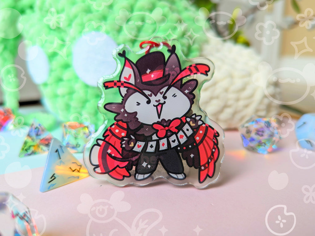 PREORDER Hazbin Hotel Keychain | 2.3" Charms