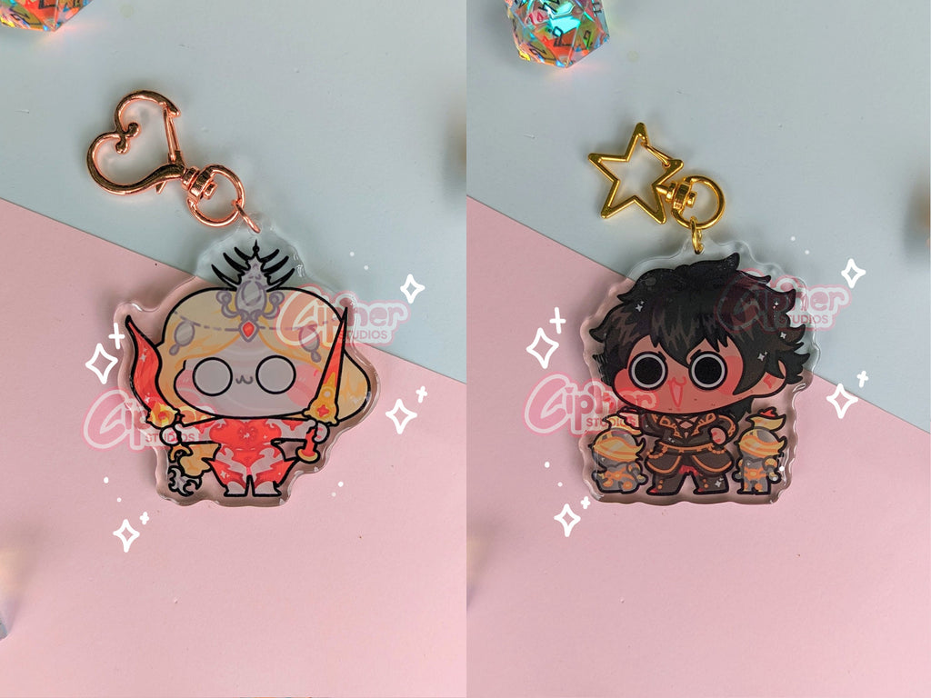 Baldur's Gate 3 Inspired Charms