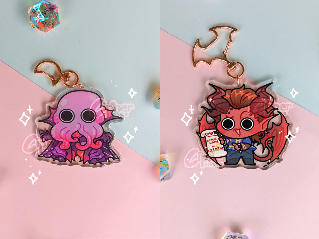 Baldur's Gate 3 Inspired Charms