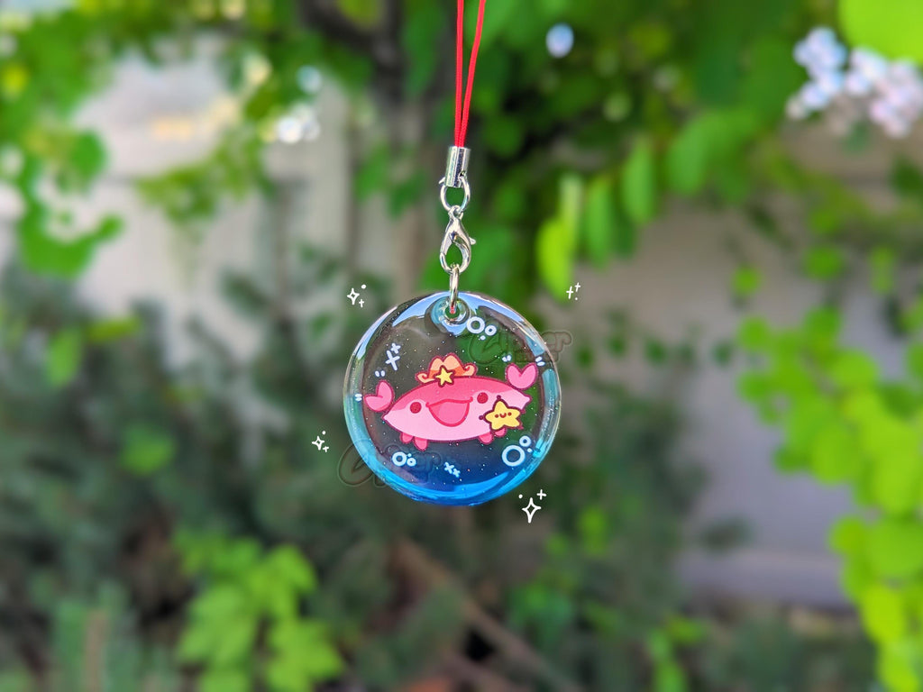 Bubble Friends Mini Phone Charms! [Ft. Whale, Music Cat, Froggo, Axolotl, Crab, Orange Cat]