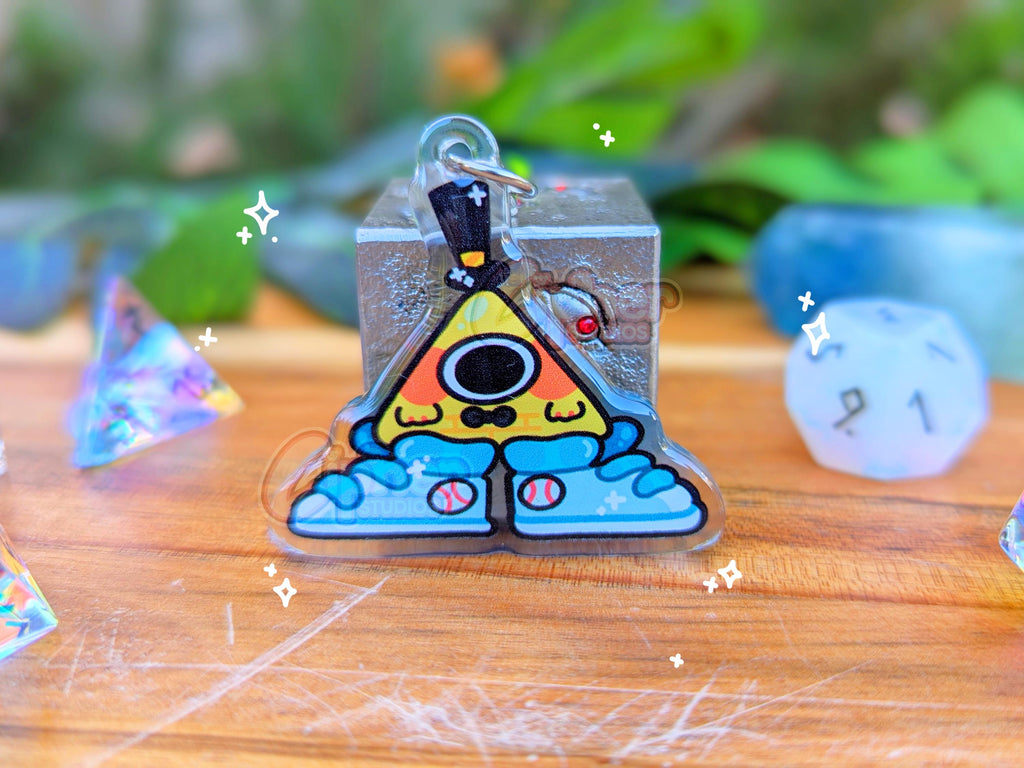 baby bill cipher phone charms