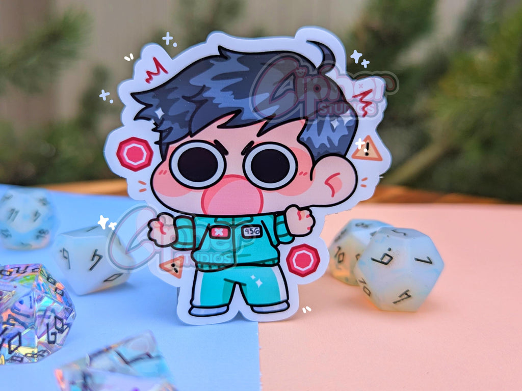 Squid Game Inspired Stickers! [Ft. In-ho, Gi-hun, Salesman, Circle Guard, Sae-byeok, Thanos, Nam-gyu, & Hyun-ju]