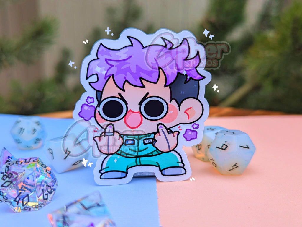 Squid Game Inspired Stickers! [Ft. In-ho, Gi-hun, Salesman, Circle Guard, Sae-byeok, Thanos, Nam-gyu, & Hyun-ju]