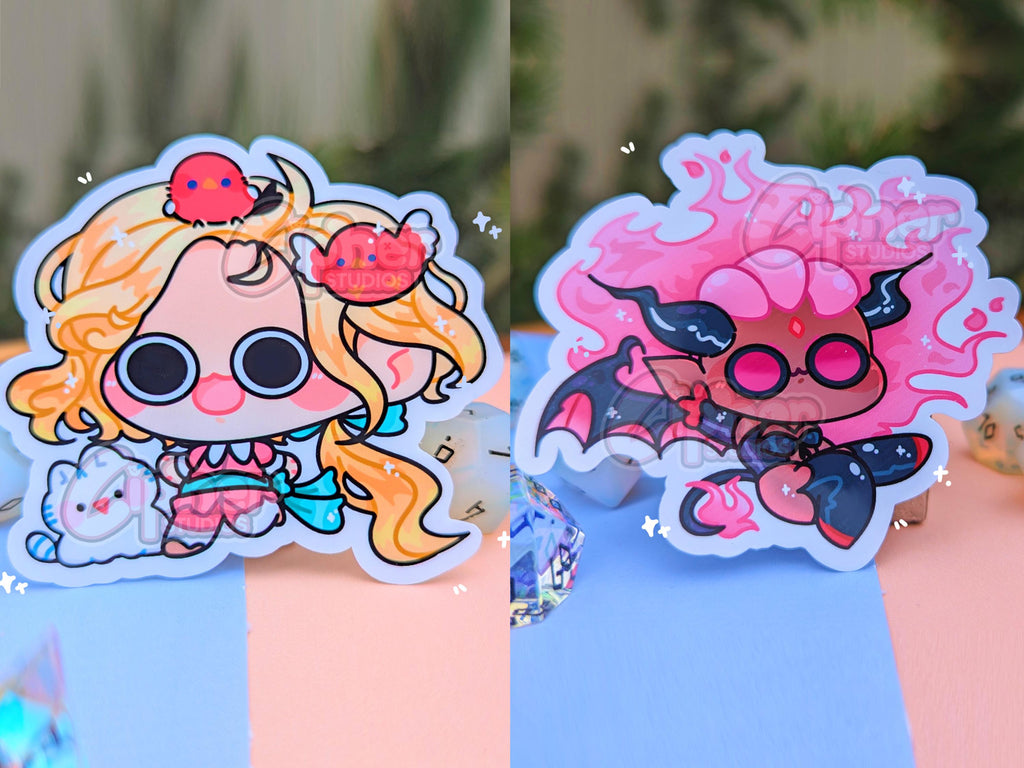 Castlevania Inspired Stickers! [Ft. Trevor, Sypha, Alucard, Isaac, Carmilla, Dracula, Annette, Richter, Maria, Drolta, Olrox & Mizrak]