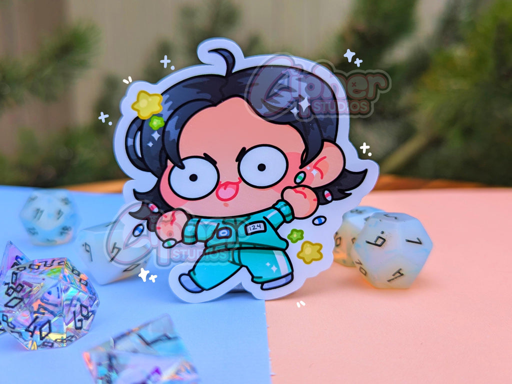 Squid Game Inspired Stickers! [Ft. In-ho, Gi-hun, Salesman, Circle Guard, Sae-byeok, Thanos, Nam-gyu, & Hyun-ju]