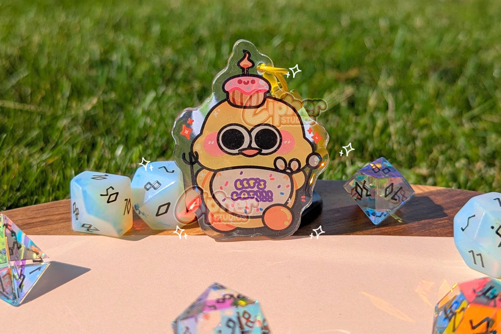 FNAF Inspired Keychain | 2.3" Charms ft. Freddy Fazbear, Chica, Bonnie, Foxy, Sun, Moon, Springtrap & Buff Helpy
