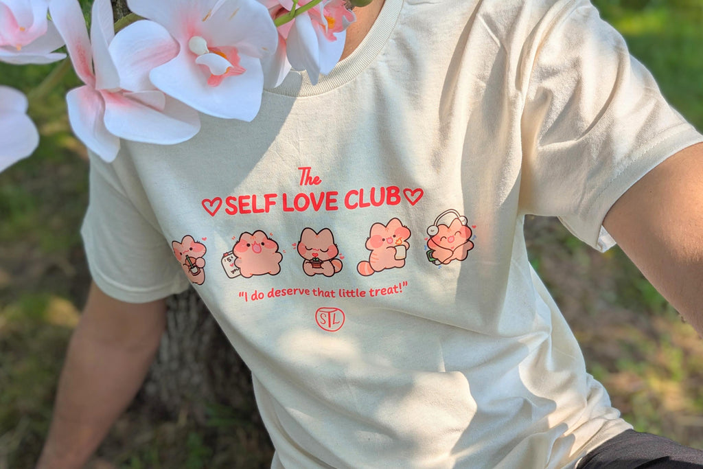 SELF LOVE CLUB Shirt || 100% Heavy Cotton T-Shirt