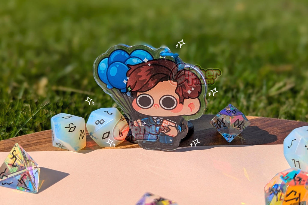SEVERANCE Inspired Keychain | 2.5" Charms ft. Mark S, Helly R, Dylan G & Irving B