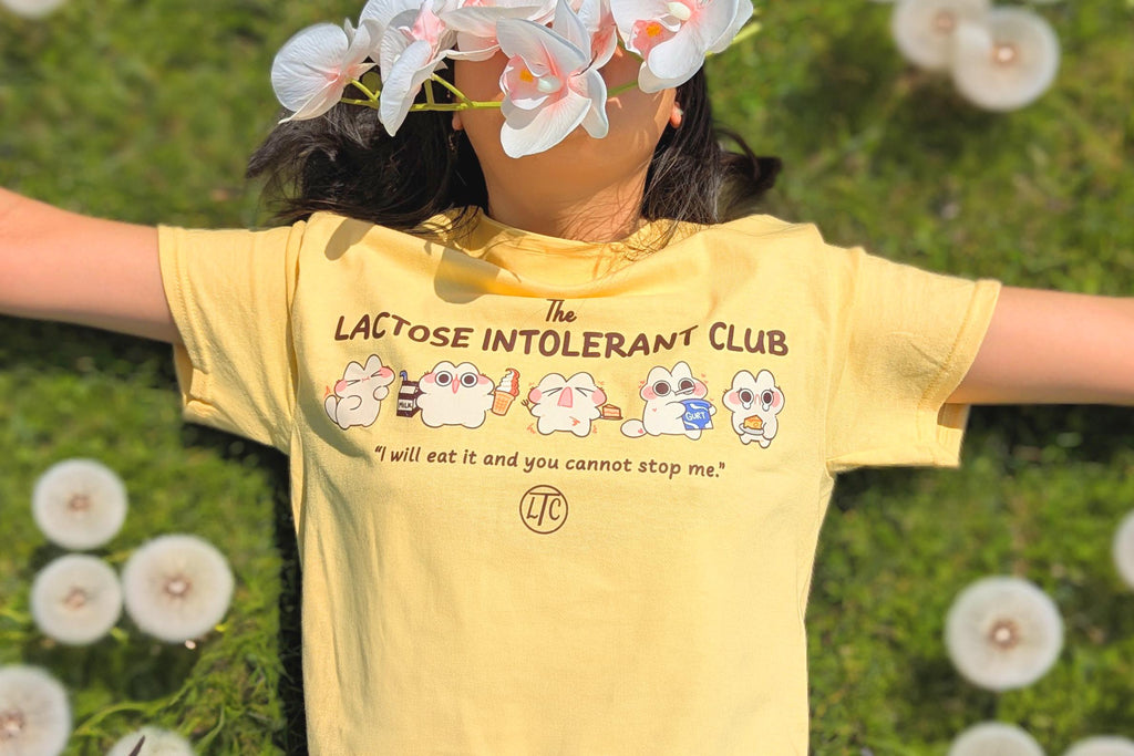 LACTOSE INTOLERANT CLUB Shirt || 100% Heavy Cotton T-Shirt