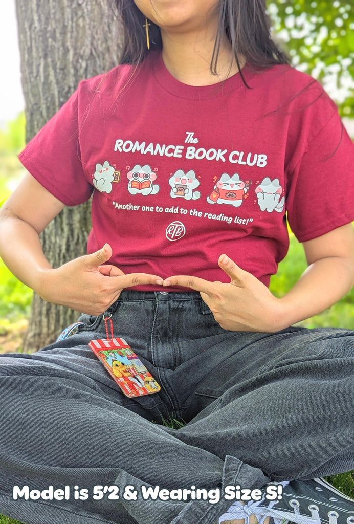 ROMANCE BOOK CLUB Shirt || 100% Heavy Cotton T-Shirt