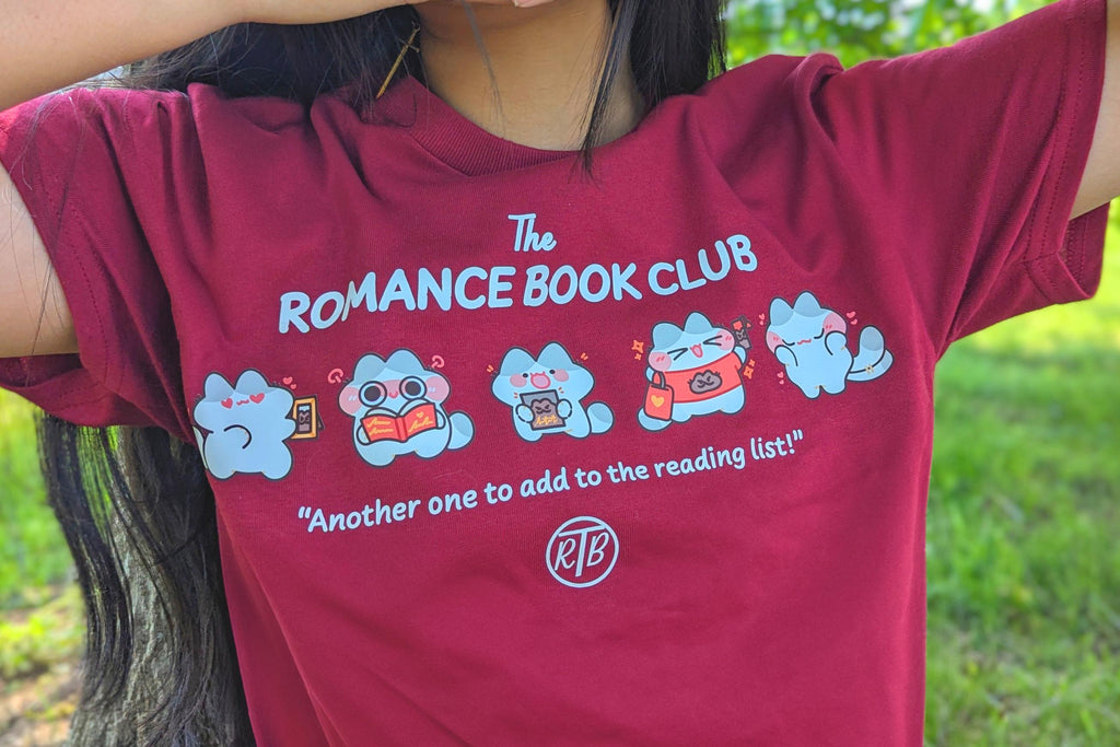 ROMANCE BOOK CLUB Shirt || 100% Heavy Cotton T-Shirt