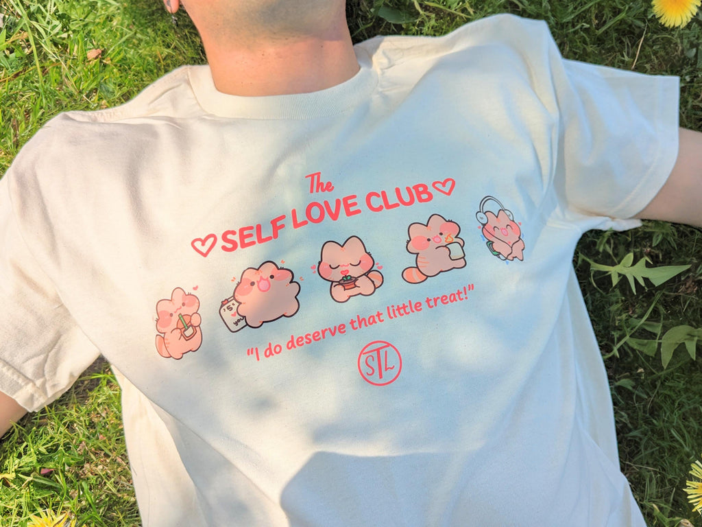 SELF LOVE CLUB Shirt || 100% Heavy Cotton T-Shirt