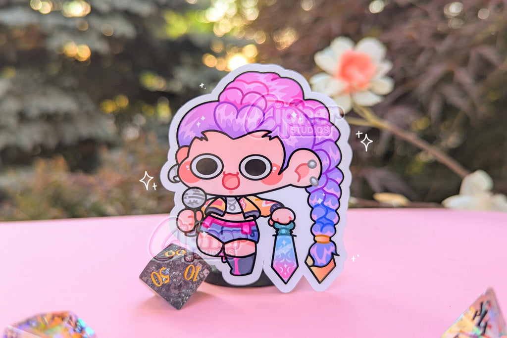 HUNTR/X Inspired Stickers! [Ft. Rumi, Zoey, & Mira] K-Pop Demon Hunters