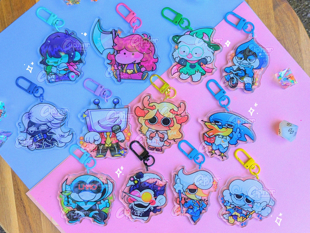 DELTARUNE CHARM PREORDER | 2.5"