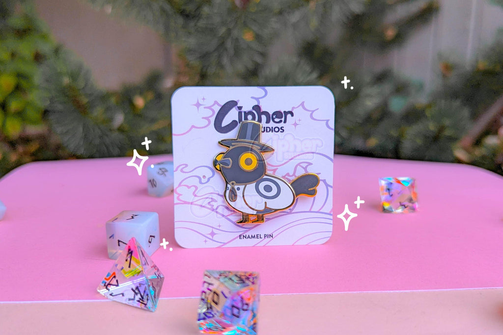 SPRING PIN || Moveable Sussy & Derpy Enamel Pins [KDH Inspired]