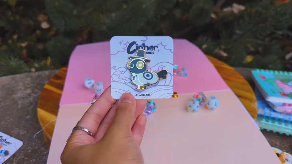 SPRING PIN || Moveable Sussy & Derpy Enamel Pins [KDH Inspired]