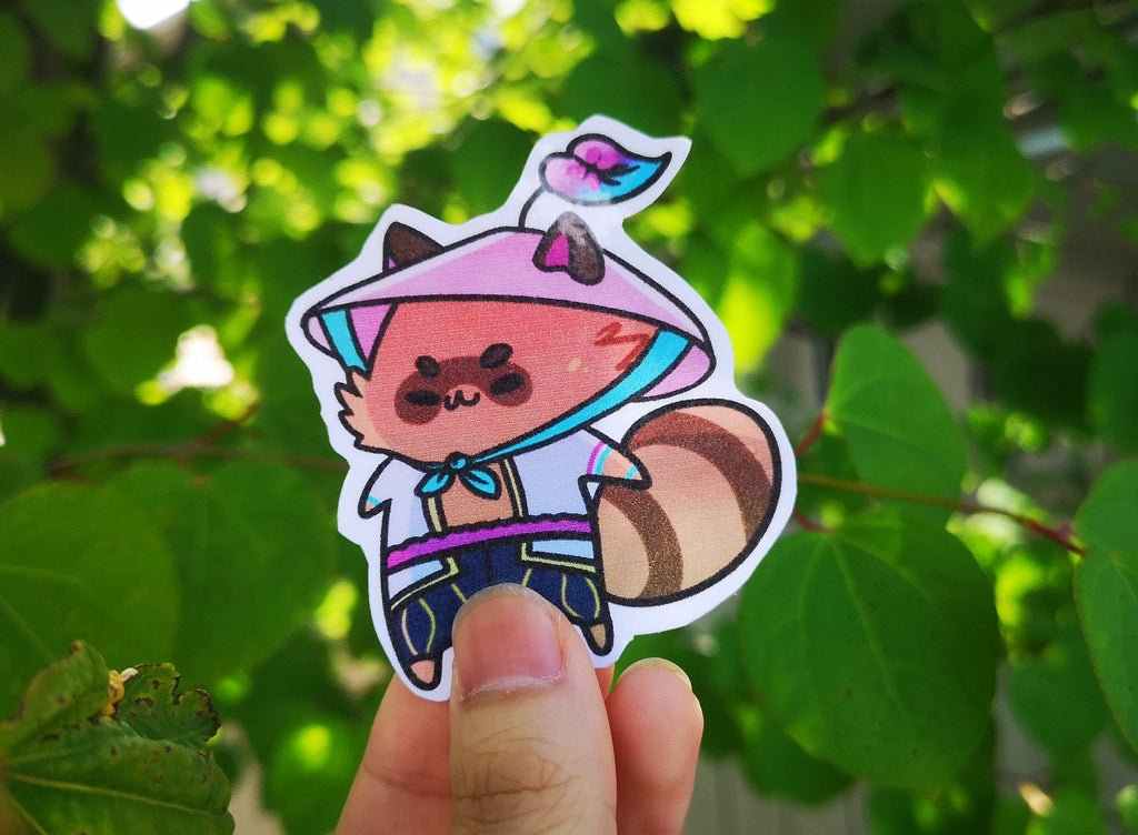 Spirit Blossom Teemo Sticker, League of Legends, LoL Stickers