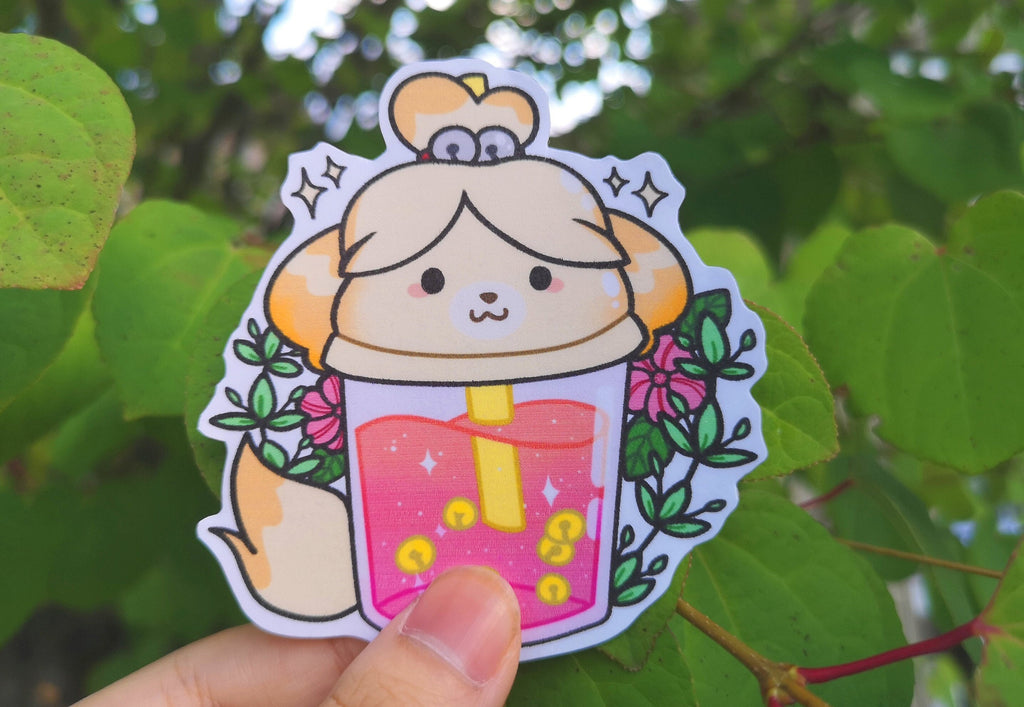 Animal Crossing NPC Boba Tea Stickers