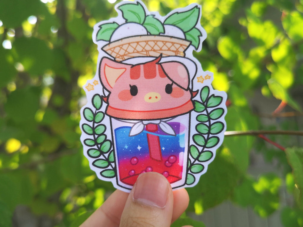 Animal Crossing NPC Boba Tea Stickers Set 2