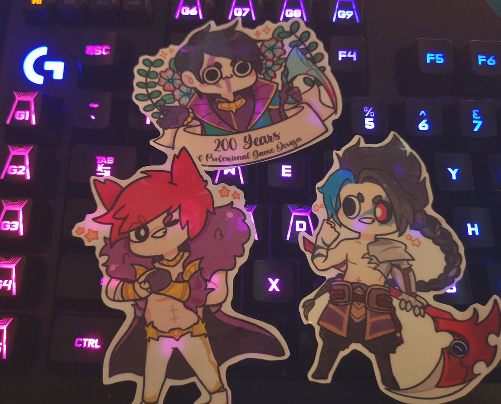 Kayn Sticker, League of Legends, LoL Stickers