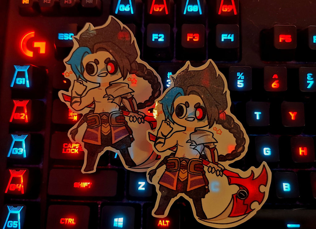 Kayn Sticker, League of Legends, LoL Stickers