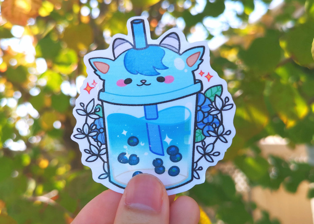 Animal Crossing Villager Boba Tea Stickers