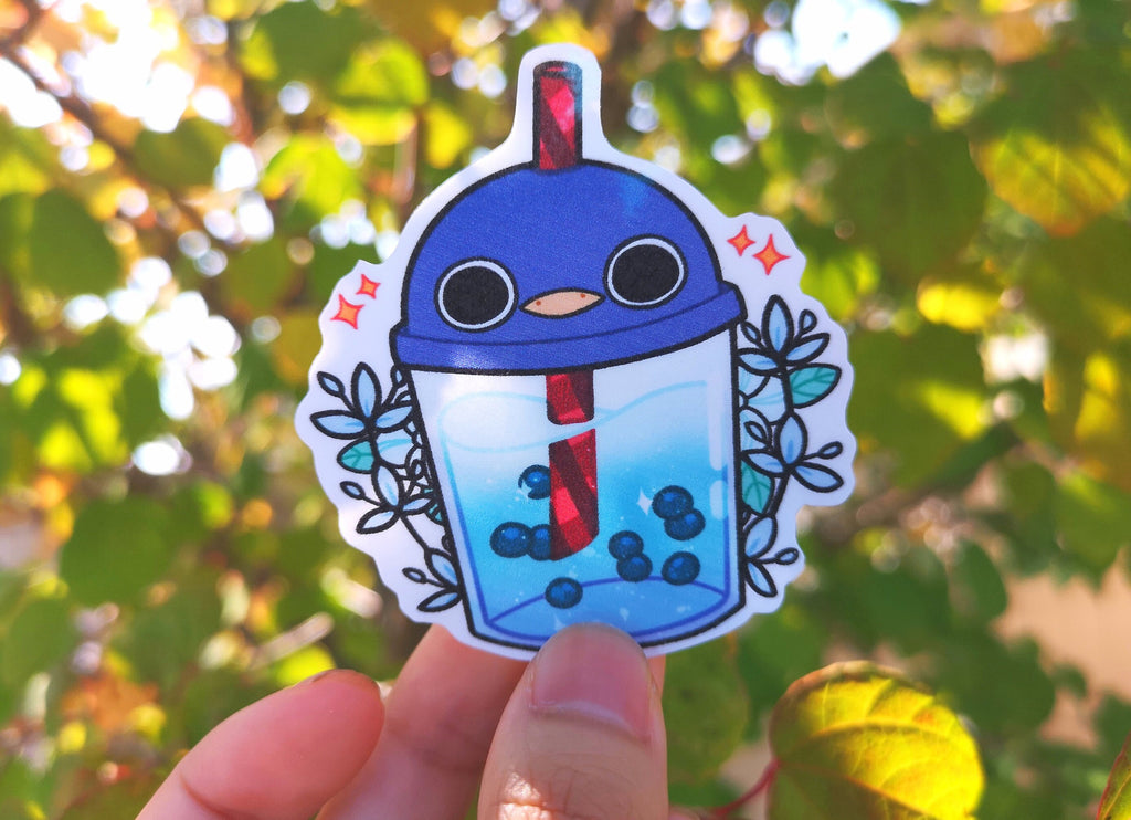 Animal Crossing Villager Boba Tea Stickers