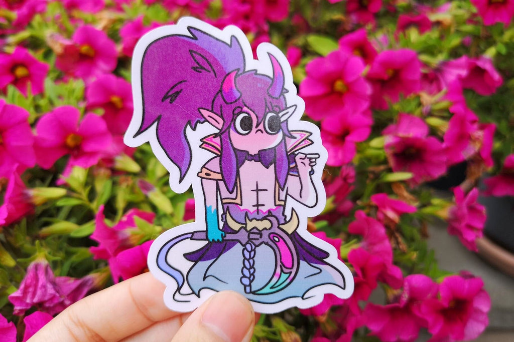 Spirit Blossom Thresh, "That's My Lantern..." Sticker Set