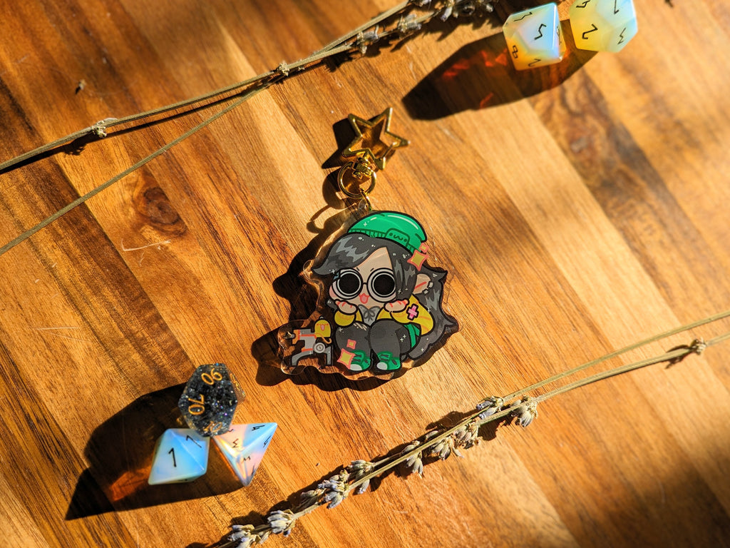 VALORANT Keychain | 2.3" Charms ft. Reyna, Sage, Neon, Skye, Raze, Killjoy, & Gekko