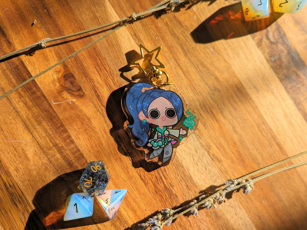 VALORANT Keychain | 2.3" Charms ft. Reyna, Sage, Neon, Skye, Raze, Killjoy, & Gekko