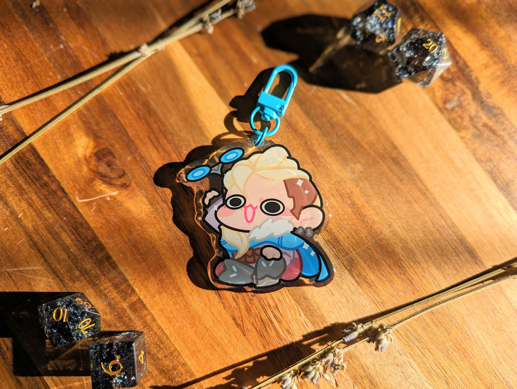 Valorant Acrylic Charm! [Ft. Reyna, Sage, Jett, Skye, Chamber, Omen, Killjoy, Gekko, Raze, Neon]