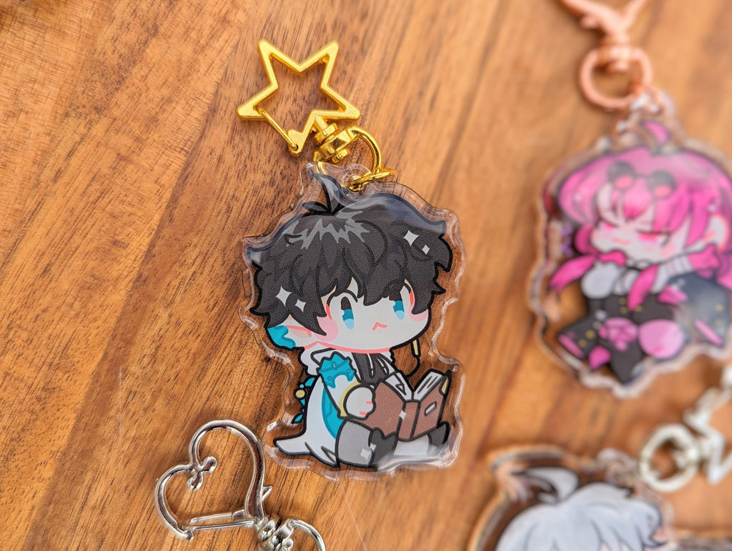 Honkai Star Rail Keychain [HSR] | Charms ft.