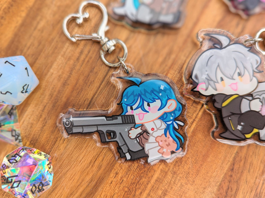 Honkai Star Rail Keychain [HSR] | Charms ft.