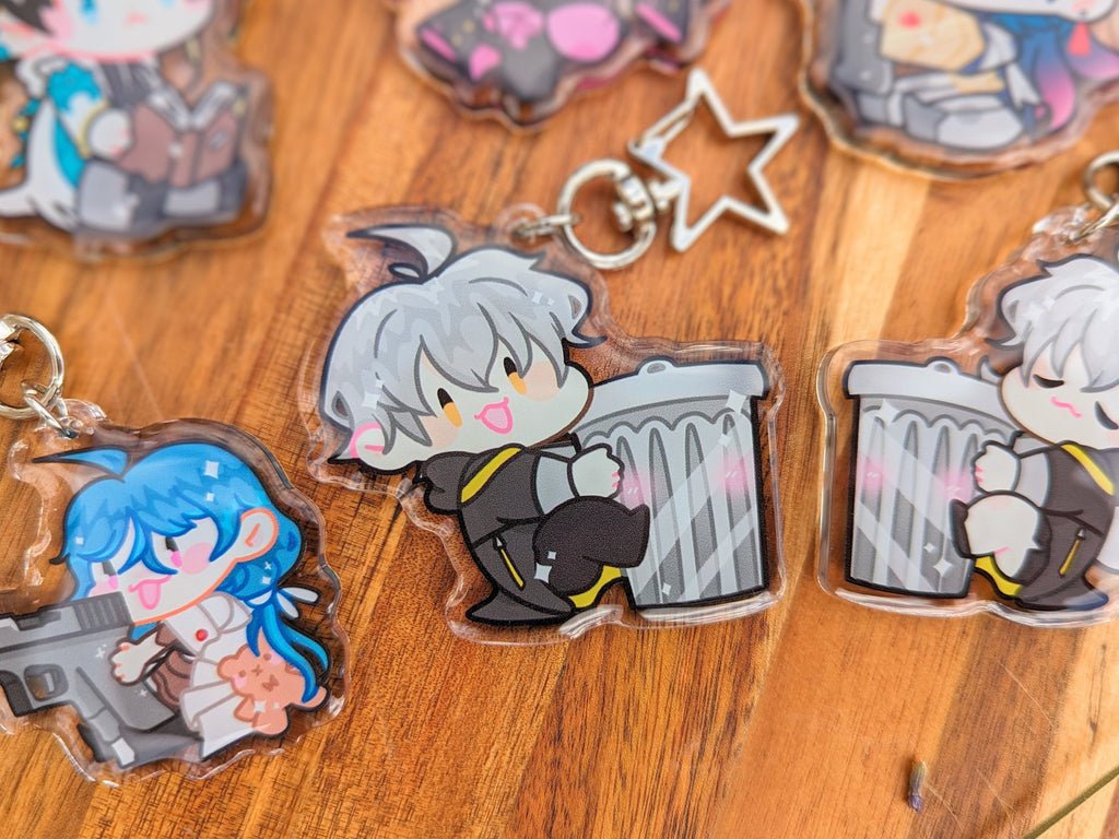 Honkai Star Rail Keychain [HSR] | Charms ft.