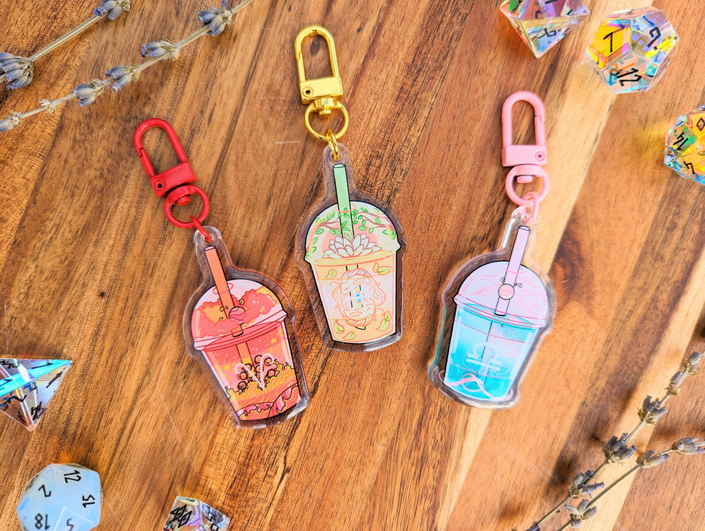 Zodiac Boba Glitter Charms | ft. Aries, Taurus, Gemini, Cancer, Leo, Virgo, Libra, Scorpio, Sagittarius, Capricorn, Aquarius, Pisces